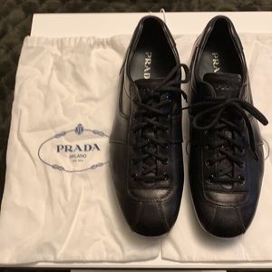 Men’s Prada Casual Leather Shoes in Excellent, Like New Condition